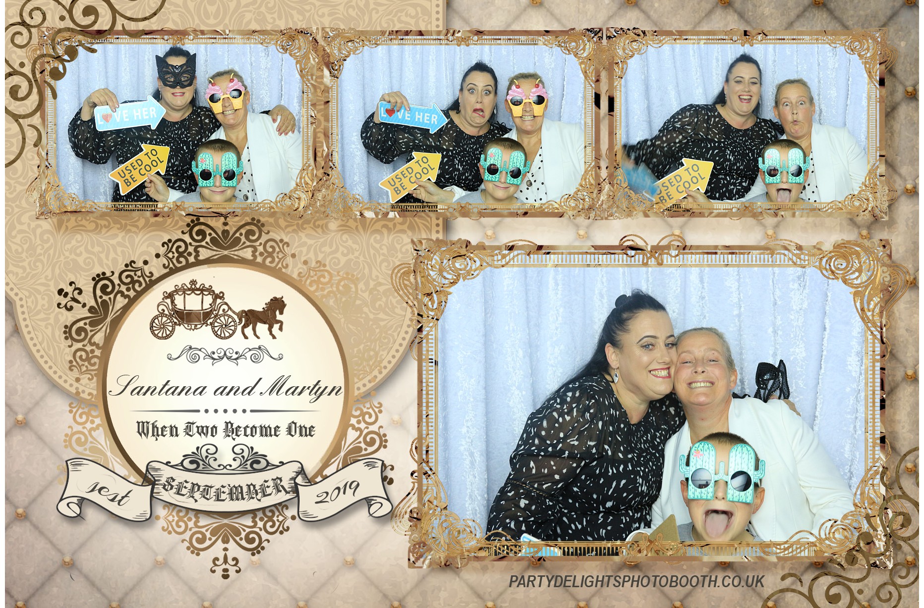 Martyn and Santana’s Wedding - Prints | View more photos from the event at gallery.partydelightsphotobooth.co.uk/u/PartyDelightsPhotoBooth/Martyn-and-Santana’s-Wedding-Prints